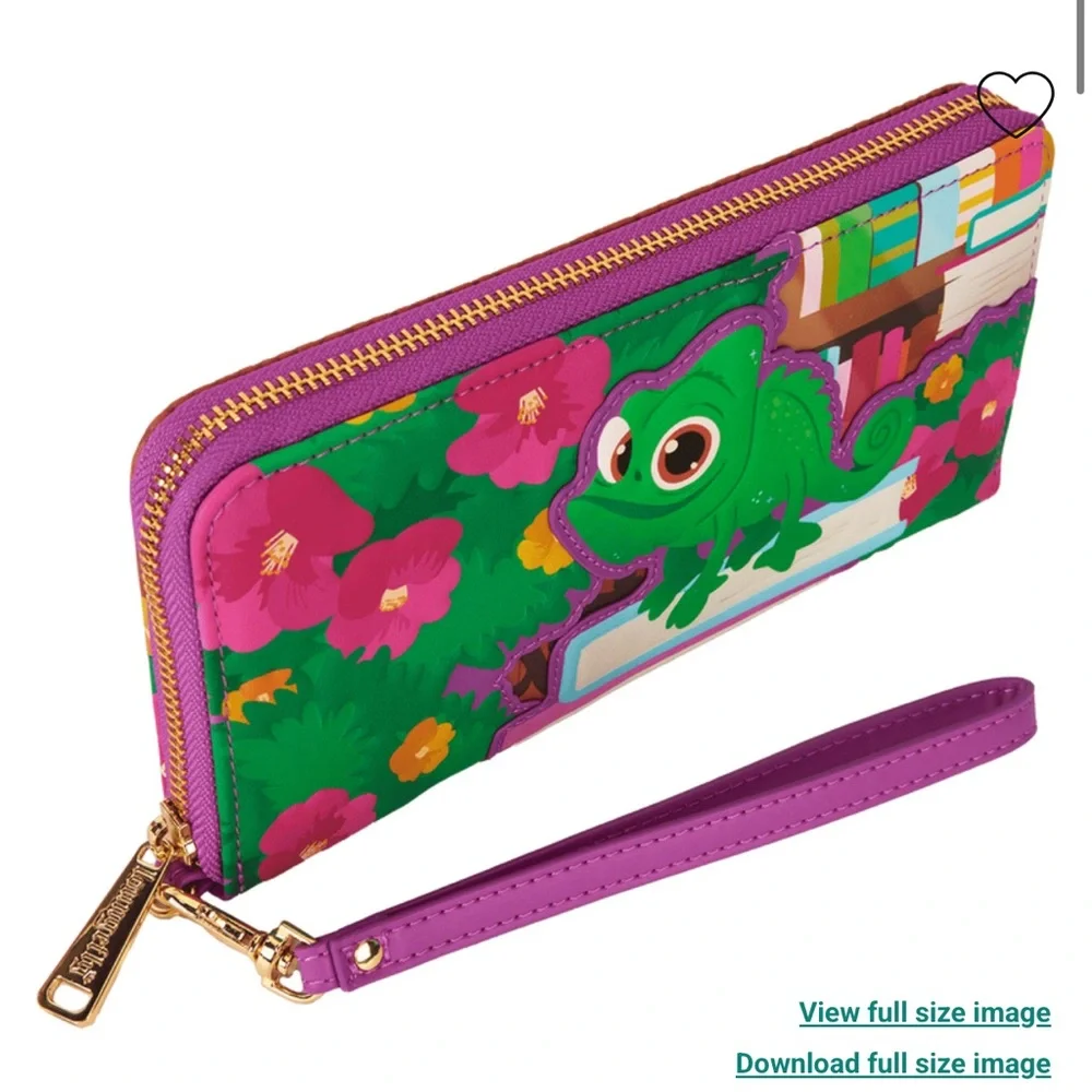 Loungefly Tangled Rapunzel Exclusive Books Mini Backpack & Wallet Set - Picture 13 of 15